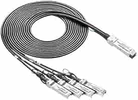 StarTech.com QSFP+ パッシブDAC Twnax ブレークアウトケーブル 2m MSA準拠 40 Gbps - 4 x 10Gbps QSFP4SFPPC2M z2zed1b DAC Twinax ケーブル／2m／MSAアンコード／銅線ダイレクト